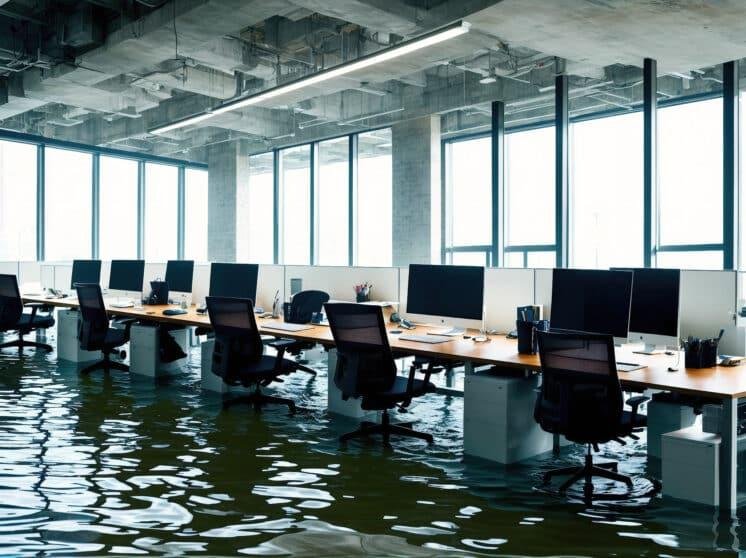 Réparation de fuite d’eau sur installation technique